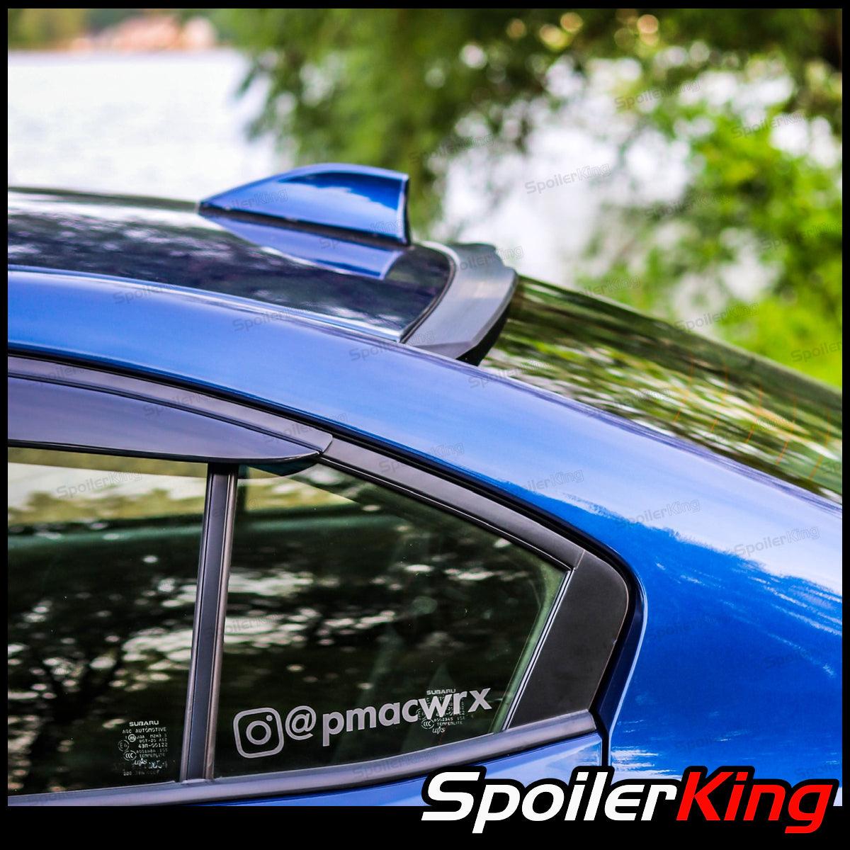 Sti Rear Window Spoiler Subaru WRX STI 2015-2021 Rear Window Roof Spoiler w/ Center Cut (818RC ...