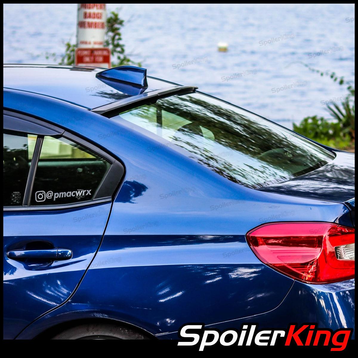 Sti Rear Window Spoiler Subaru WRX STI 2015-2021 Rear Window Roof Spoiler w/ Center Cut (818RC ...