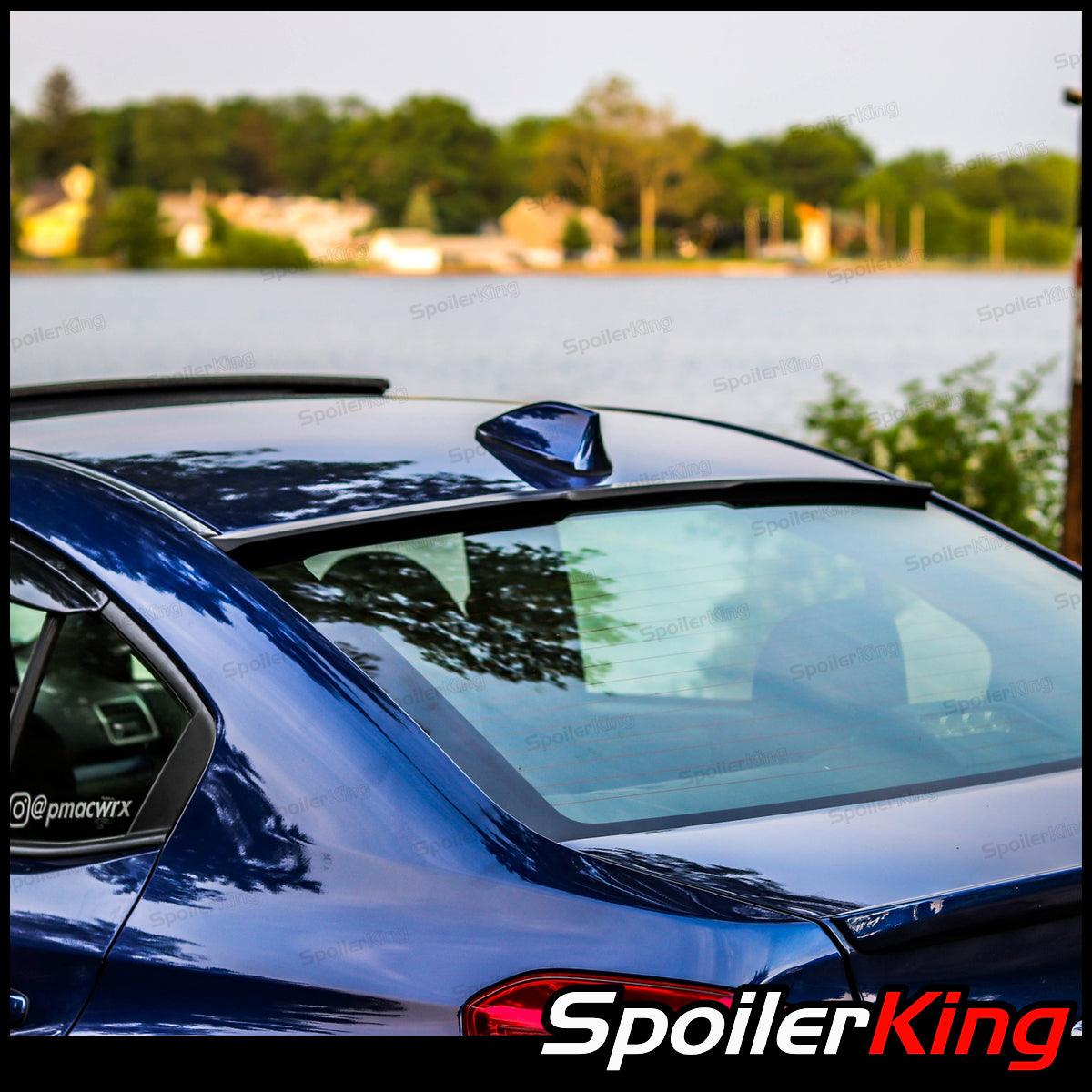 Sti Rear Window Spoiler Subaru WRX STI 2015-2021 Rear Window Roof Spoiler w/ Center Cut (818RC ...